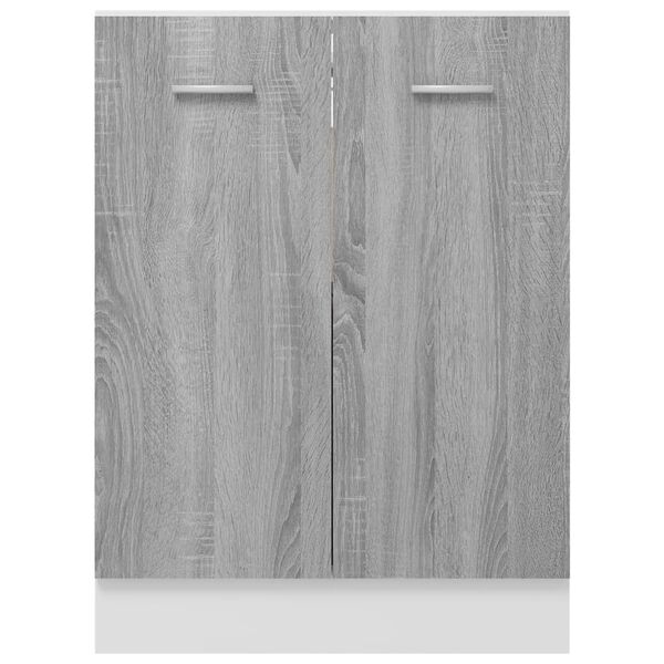 vidaXL Ντουλάπι Lyon Γκρι Sonoma 60 x 46 x 81,5εκ. Επεξεργασμένο Ξύλο