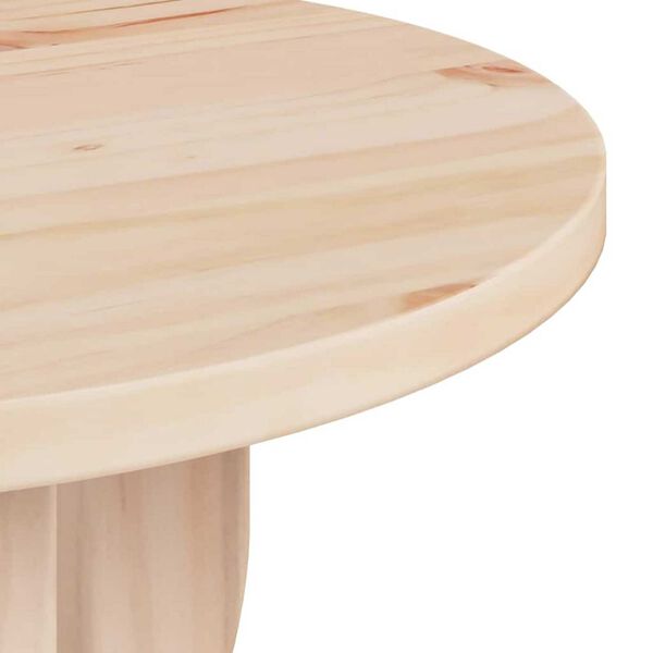 vidaXL Τραπεζάκι Πλευράς Φυσικό 39.5 x 39.5 x 53.5 εκ