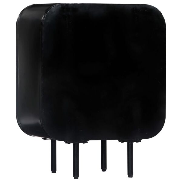vidaXL Μπουφές Ψηλός 60 x 30 x 75 εκ. Μασίφ Ξύλο Μάνγκο/Σίδηρος