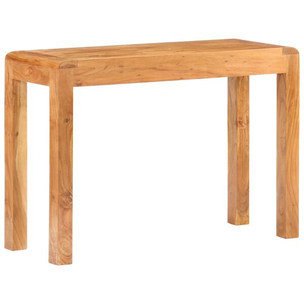 vidaXL Τραπέζι Κονσόλα 110x40x76 εκ. Μασίφ Ξύλο Ακακίας Μελί Φινίρισμα