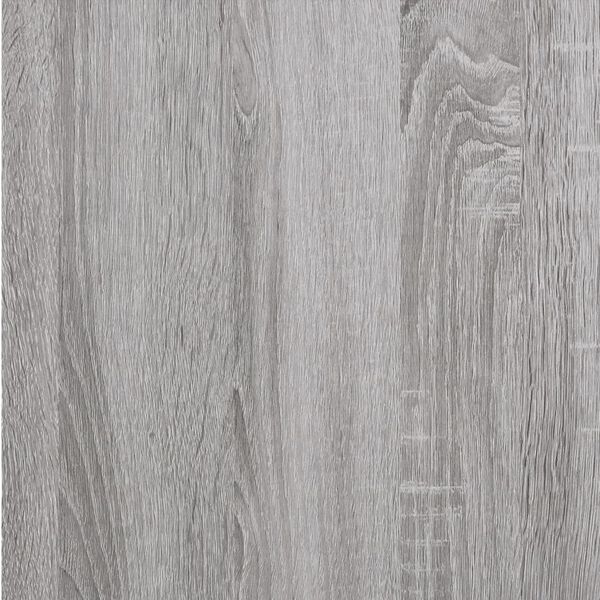 vidaXL Κομοδίνο Γκρι Sonoma 40x35x70 εκ. από Επεξεργασμένο Ξύλο