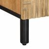 vidaXL Ντουλάπι τηλεόρασης καφέ 105x33x46 cm από μασίφ ξύλο Mango
