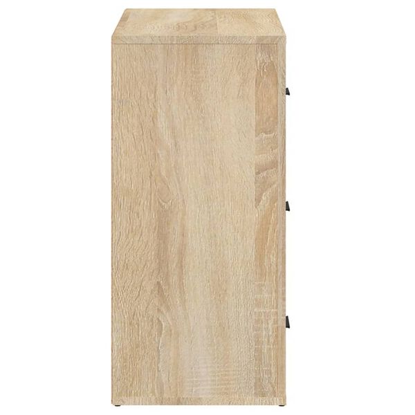 vidaXL Ντουλάπι Sonoma Δρυς 80x33x70 εκ. από Επεξεργασμένο Ξύλο