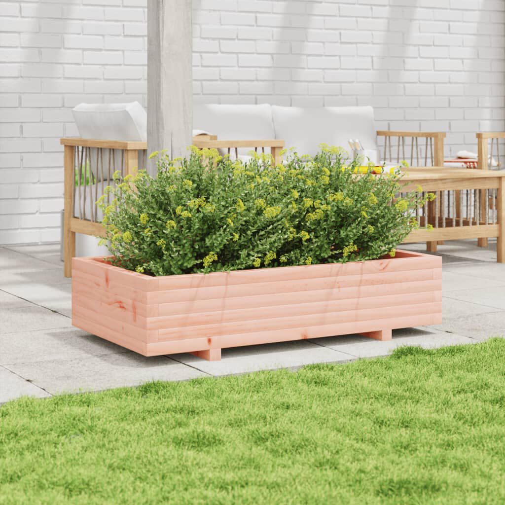 vidaXL Ζαρντινιέρα Κήπου 110x60x26,5 εκ. από Μασίφ Ξύλο Ψευδοτσούγκας