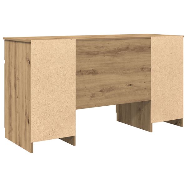 vidaXL Γραφείο Artisan Oak 140x49x76 εκ. Επεξεργασμένο ξύλο