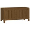 vidaXL Κουτί Αποθήκευσης Καφέ Μελί 108x42,5x54 εκ. Μασίφ Ξύλο Πεύκου