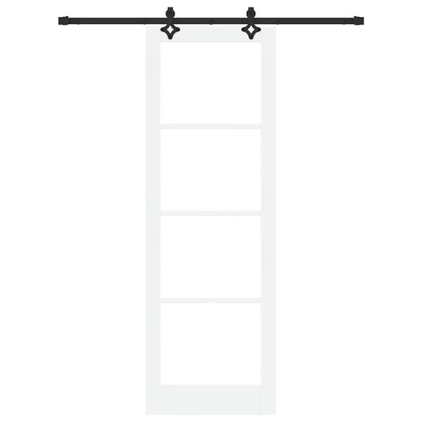 vidaXL &Sigma;&upsilon;&rho;ό&mu;&epsilon;&nu;&eta; &Pi;ό&rho;&tau;&alpha; ORKDAL &Lambda;&epsilon;&upsilon;&kappa;ό &kappa;&alpha;&iota; &Mu;&alpha;ύ&rho;&omicron; 78 x 232 cm