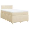 vidaXL &Kappa;&rho;&epsilon;&beta;ά&tau;&iota; Boxspring &mu;&epsilon; &Sigma;&tau;&rho;ώ&mu;&alpha; &Kappa;&rho;&epsilon;&mu; 120x190 &epsilon;&kappa;. &Upsilon;&phi;&alpha;&sigma;&mu;ά&tau;&iota;&nu;&omicron;