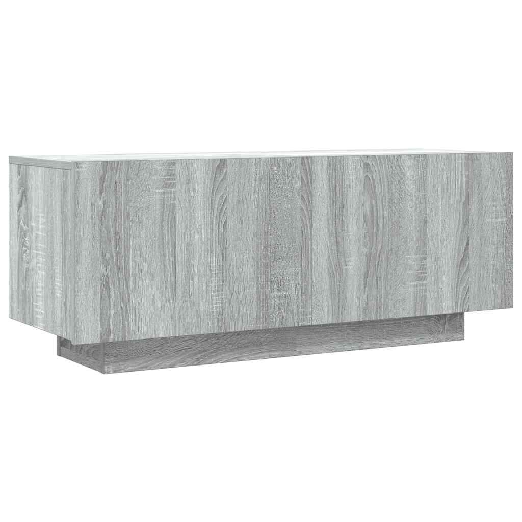vidaXL Έπιπλο Τηλεόρασης Γκρι Sonoma 100x35x40 εκ. από Επεξεργ. Ξύλο