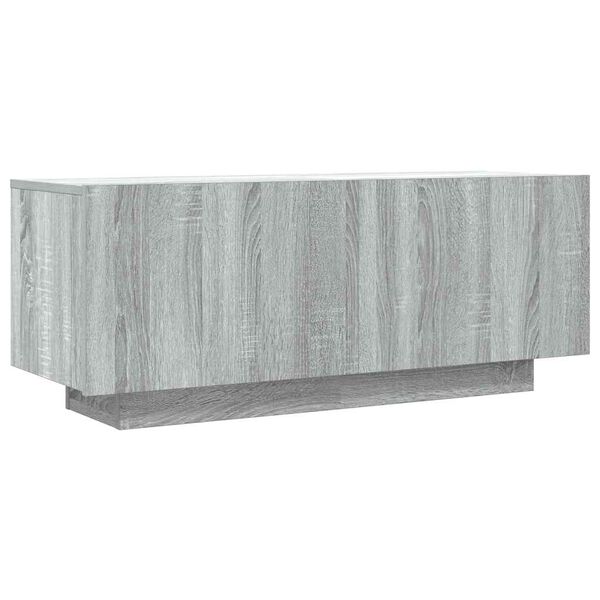 vidaXL Έπιπλο Τηλεόρασης Γκρι Sonoma 100x35x40 εκ. από Επεξεργ. Ξύλο