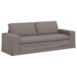 vidaXL &Kappa;&alpha;&nu;&alpha;&pi;έ&sigmaf; Taupe 222 x 80 x 82 &epsilon;&kappa; ύ&phi;&alpha;&sigma;&mu;&alpha;