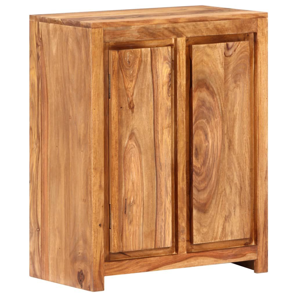 vidaXL Ντουλάπι 60 x 33 x 75 εκ. από Μασίφ Ξύλο Ακακίας