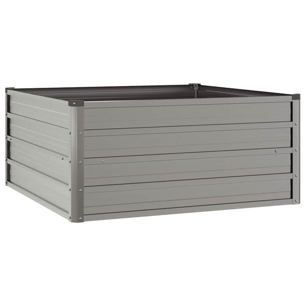 vidaXL Ζαρντινιέρα Σκουριασμένο 100x100x45 εκ. Ατσάλι Σκληρυθέν Αέρα