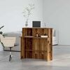 vidaXL Γραφείο υποδοχής Παλιό Ξύλο 100x50x103,5 εκ. Επεξεργασμένο Ξύλο