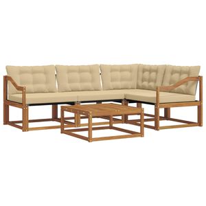 vidaXL &Sigma;&epsilon;&iota;&rho;ά &Kappa;&alpha;&nu;&alpha;&pi;έ &Epsilon;&xi;&omega;&tau;&epsilon;&rho;&iota;&kappa;&omicron;ύ &mu;&epsilon; &mu;&alpha;&xi;&iota;&lambda;ά&rho;&iota; 5 pcs &Phi;&upsilon;&sigma;&iota;&kappa;ό &kappa;&alpha;&iota; &Mu;&pi;&epsilon;&zeta;