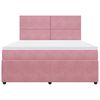 vidaXL &Kappa;&rho;&epsilon;&beta;ά&tau;&iota; Boxspring &mu;&epsilon; &Sigma;&tau;&rho;ώ&mu;&alpha; &Rho;&omicron;&zeta; 180x200 &epsilon;&kappa;. &Beta;&epsilon;&lambda;&omicron;ύ&delta;&iota;&nu;&omicron;