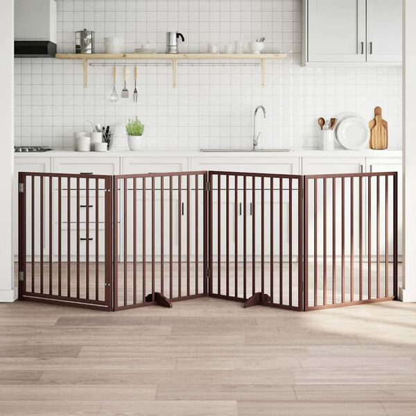 vidaXL &Pi;ό&rho;&tau;&alpha; &Sigma;&kappa;ύ&lambda;&omicron;&upsilon; &mu;&epsilon; &Pi;ό&rho;&tau;&alpha;, &Pi;&tau;&upsilon;&sigma;&sigma;ό&mu;&epsilon;&nu;&eta; 4 &Pi;ά&nu;&epsilon;&lambda;, &Kappa;&alpha;&phi;έ 320 &epsilon;&kappa;. &alpha;&pi;ό &Xi;ύ&lambda;&omicron; &Lambda;&epsilon;ύ&kappa;&alpha;&sigmaf;