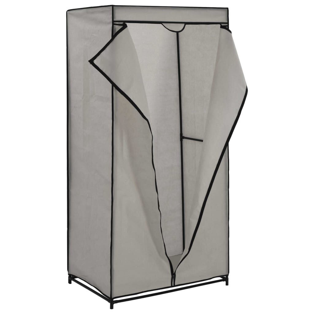 vidaXL Ντουλάπες 2 τεμ. Γκρι 75 x 50 x 160 εκ.