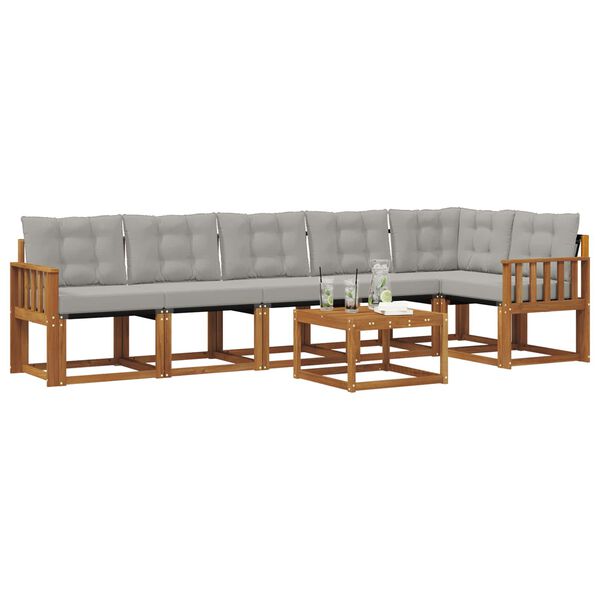 vidaXL &Sigma;&epsilon;&iota;&rho;ά &Kappa;&alpha;&nu;&alpha;&pi;έ &Epsilon;&xi;&omega;&tau;&epsilon;&rho;&iota;&kappa;&omicron;ύ 7 pcs &Phi;&upsilon;&sigma;&iota;&kappa;ό &kappa;&alpha;&iota; &Alpha;&nu;&omicron;&iota;&chi;&tau;ό &Gamma;&kappa;&rho;&iota;