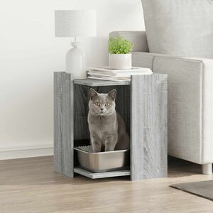 vidaXL &Tau;&omicron;&upsilon;&alpha;&lambda;έ&tau;&alpha; &Gamma;ά&tau;&alpha;&sigmaf; &Pi;&epsilon;&rho;ί&phi;&rho;&alpha;&xi;&eta; &Gamma;&kappa;&rho;&iota; Sonoma 42x42x51&epsilon;&kappa; &Epsilon;&pi;&epsilon;&xi;&epsilon;&rho;&gamma;&alpha;&sigma;&mu; &Xi;ύ&lambda;&omicron;