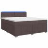 vidaXL &Kappa;&rho;&epsilon;&beta;ά&tau;&iota; box spring &mu;&epsilon; &sigma;&tau;&rho;ώ&mu;&alpha; &Sigma;&kappa;&omicron;ύ&rho;&omicron; &Kappa;&alpha;&phi;έ 160 x 200 cm Ύ&phi;&alpha;&sigma;&mu;&alpha;