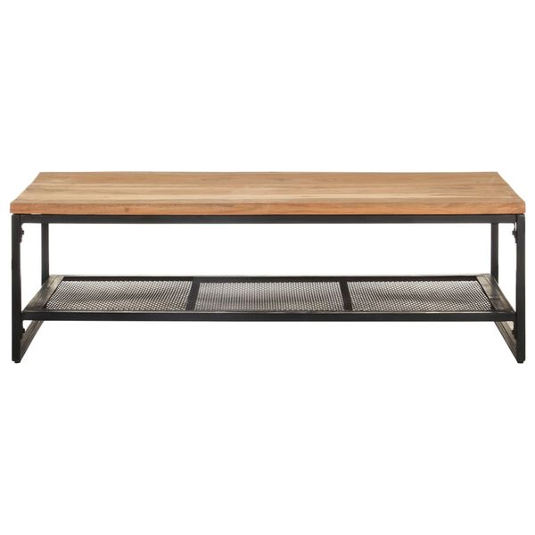vidaXL Τραπεζάκι Σαλονιού 110 x 60 x 35 εκ. από Μασίφ Ξύλο Ακακίας