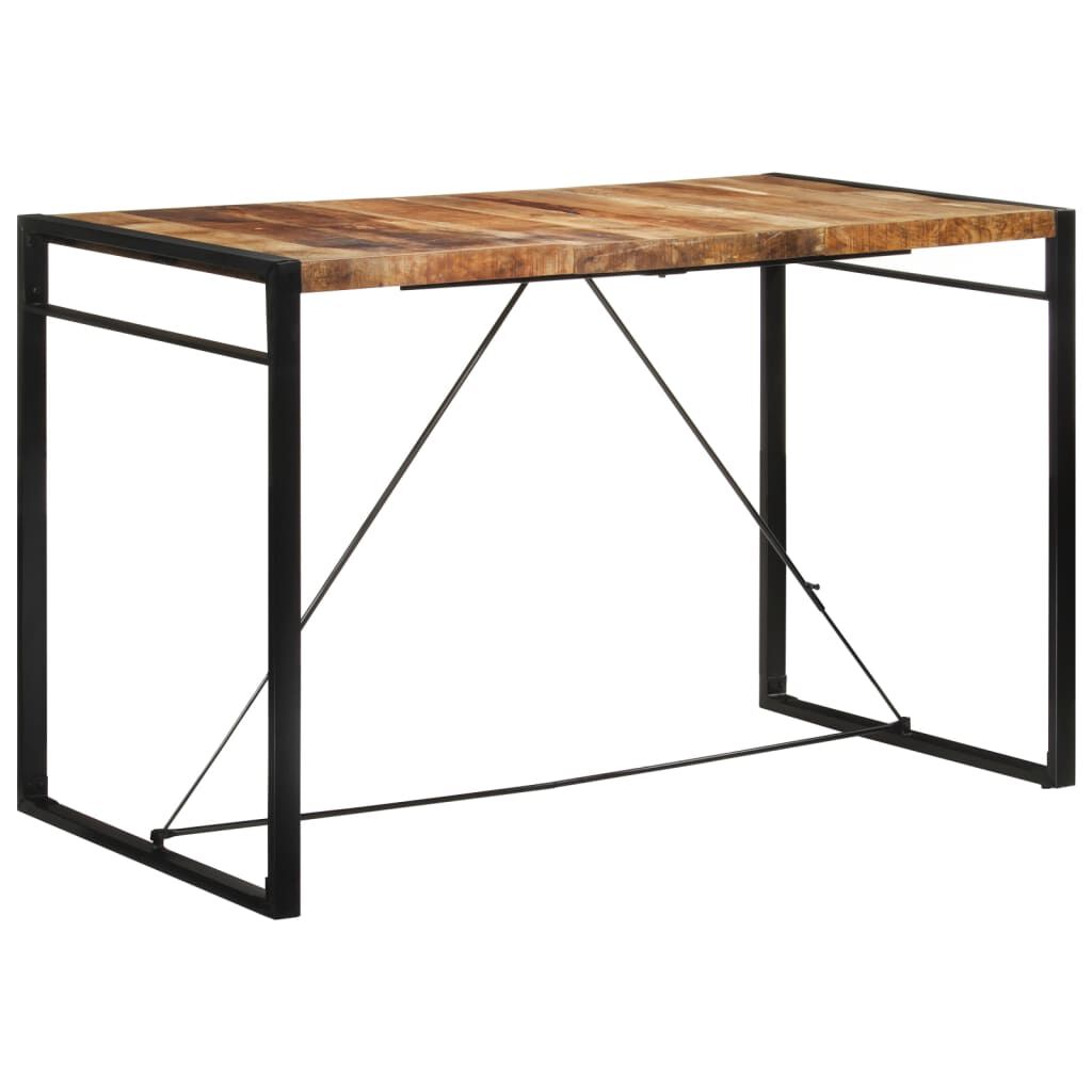 vidaXL Τραπέζι Μπαρ 175x90x110 εκ. από Ακατέργαστο Μασίφ Ξύλο Μάνγκο