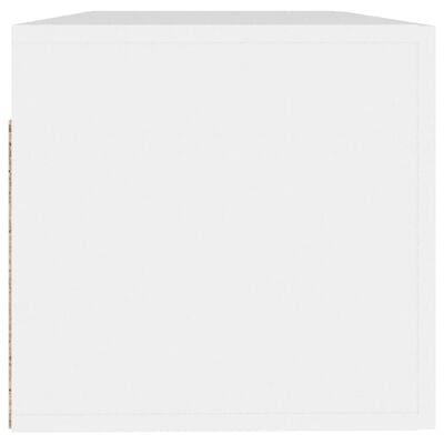 vidaXL Ντουλάπι Τοίχου άσπρο 100x36,5x35 εκ. από Επεξεργασμένο Ξύλο