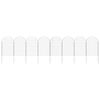 vidaXL Σετ φράχτη για λιμνούλες 8 pcs Πράσινο 50 x 80 cm Ατσάλι