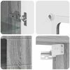 vidaXL Ντουλάπα τοίχου Γκρι sonoma 55 x 29 x 100 εκ Επεξεργασμένο ξύλο