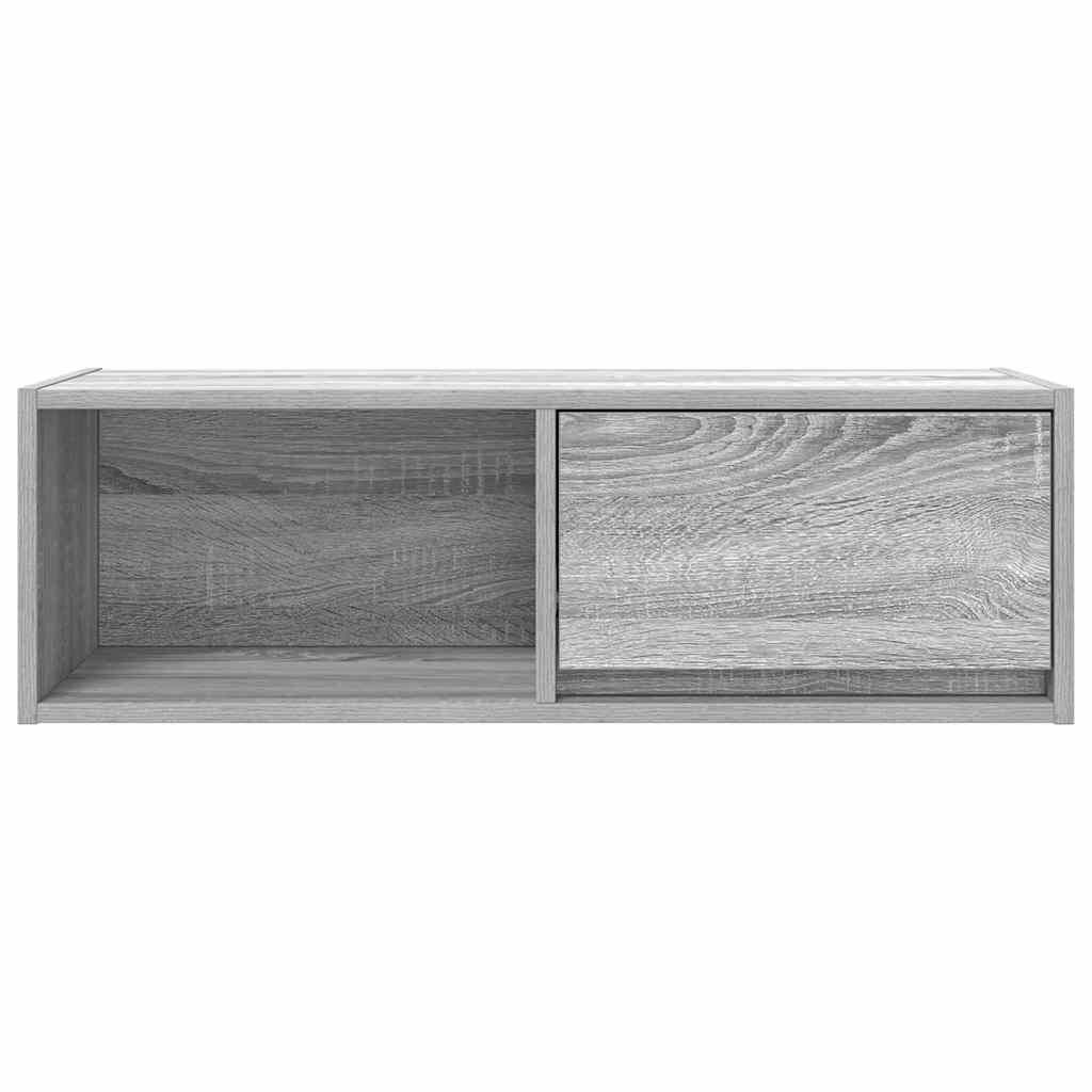 vidaXL Έπιπλο Τηλεόρασης Γκρι Sonoma 80x31x25,5 εκ. Επεξεργασμένο Ξύλο