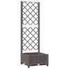 vidaXL &Zeta;&alpha;&rho;&nu;&tau;&iota;&nu;&iota;έ&rho;&alpha; &Kappa;ή&pi;&omicron;&upsilon; &mu;&epsilon; &Kappa;&alpha;&phi;&alpha;&sigma;&omega;&tau;ό &Kappa;&alpha;&phi;έ 40 x 40 x 121,5 &epsilon;&kappa;. &alpha;&pi;ό PP
