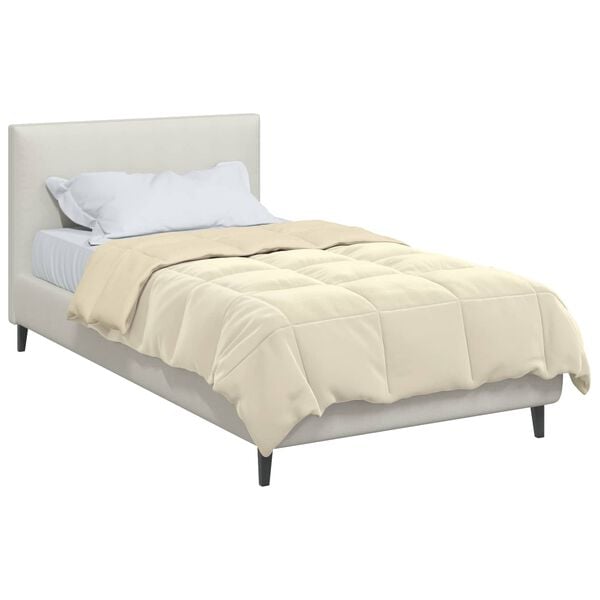 vidaXL &Chi;&epsilon;&iota;&mu;&epsilon;&rho;&iota;&nu;ό &Pi;&alpha;&pi;&lambda;&omega;&mu;&alpha;&tau;&omicron;&theta;ή&kappa;&eta; &Omicron;&upsilon;&alpha;&nu;&tau;&iota;&nu;&gamma;&kappa; &Kappa;&rho;&epsilon;&mu; 140 x 220 cm &Mu;&iota;&kappa;&rho;&omicron;ΐ&nu;&epsilon;&sigmaf;