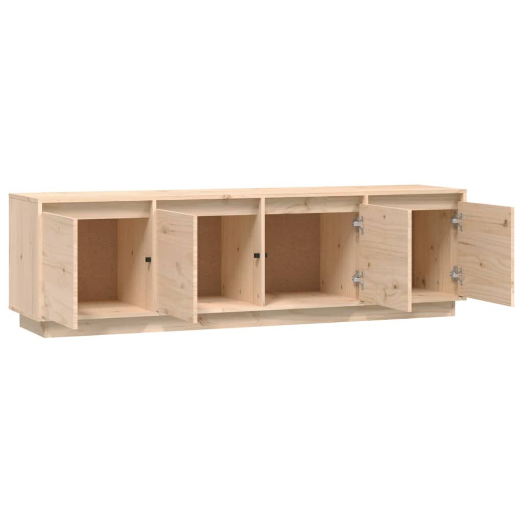 vidaXL Έπιπλο Τηλεόρασης 156 x 37 x 45 εκ. από Μασίφ Ξύλο Πεύκου