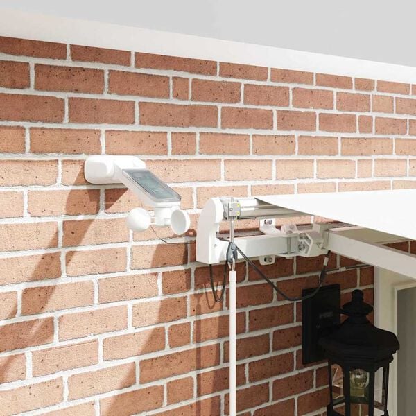 vidaXL Σκηνίτσα Αναδιπλούμενη Λευκό 500 x 350 εκ Ύφασμα και Μέταλλο