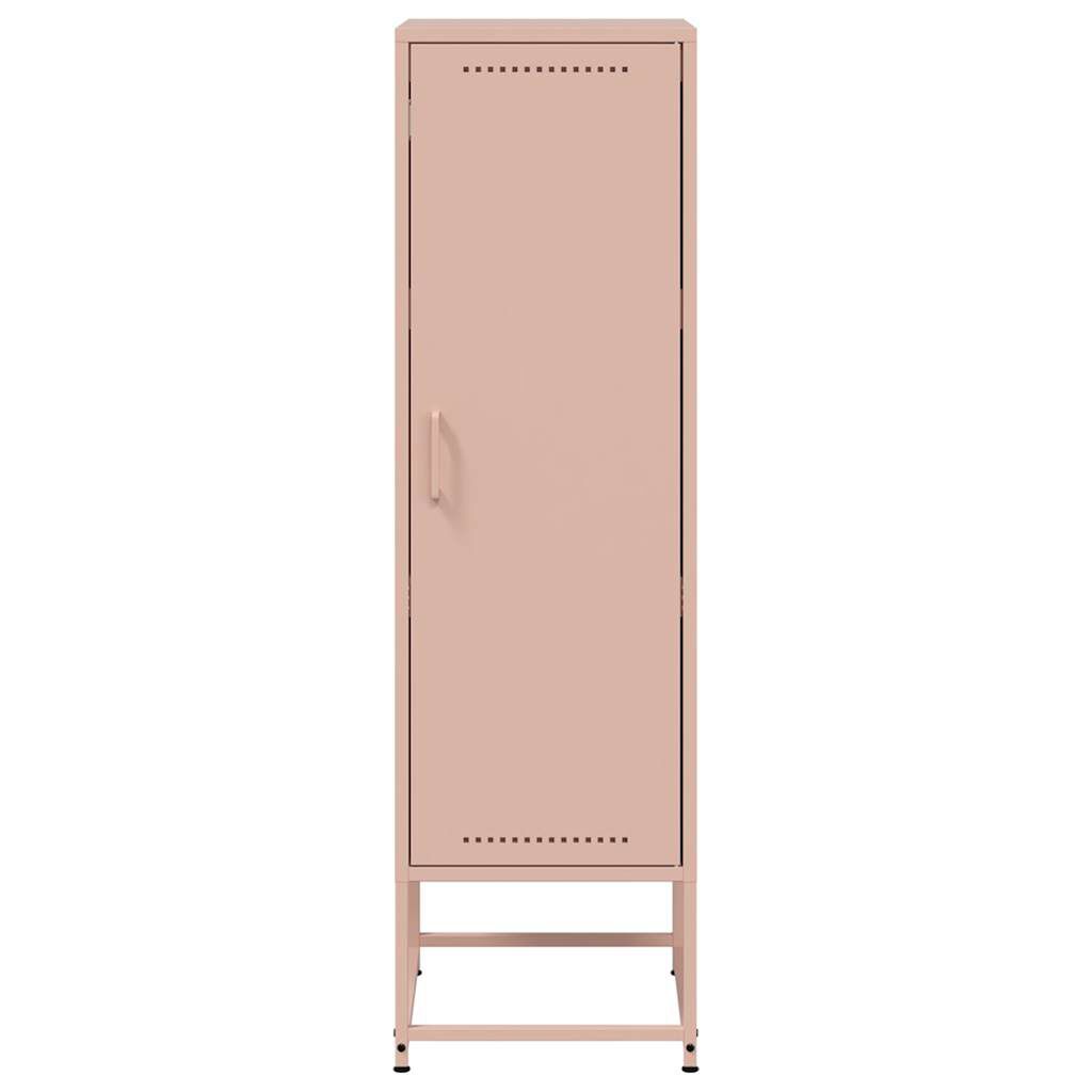 vidaXL Μπουφές Ροζ 36x39x123 εκ. από Ατσάλι