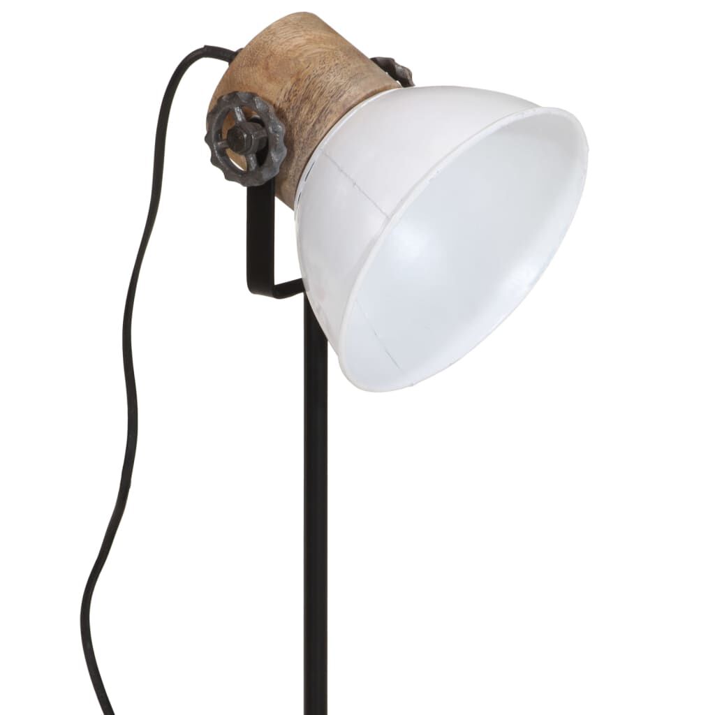 vidaXL Φωτιστικό Γραφείου 25 W Λευκό 17x17x50 εκ. Ε27