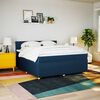 vidaXL &Kappa;&rho;&epsilon;&beta;ά&tau;&iota; Boxspring &mu;&epsilon; &Sigma;&tau;&rho;ώ&mu;&alpha; &Mu;&pi;&lambda;&epsilon; 180x200 &epsilon;&kappa;. &Upsilon;&phi;&alpha;&sigma;&mu;ά&tau;&iota;&nu;&omicron;