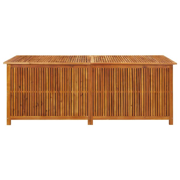 vidaXL Μπαούλο Αποθήκευσης Κήπου 200x80x75 εκ. από Μασίφ Ξύλο Ακακίας
