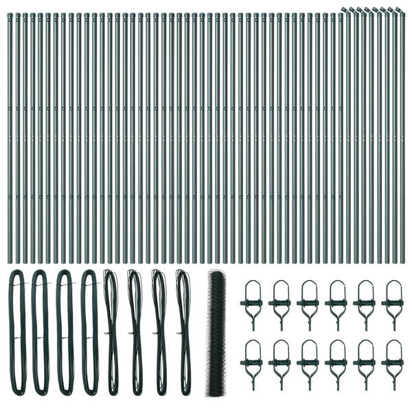 vidaXL &Sigma;&tau;ύ&lambda;&omicron;&sigmaf; &Pi;&epsilon;&rho;&iota;&phi;&rho;ά&xi;&epsilon;&omega;&nu; &Pi;&rho;ά&sigma;&iota;&nu;&omicron; 100 x 1,2 &mu; (36 mm &delta;ί&chi;&tau;&upsilon;)