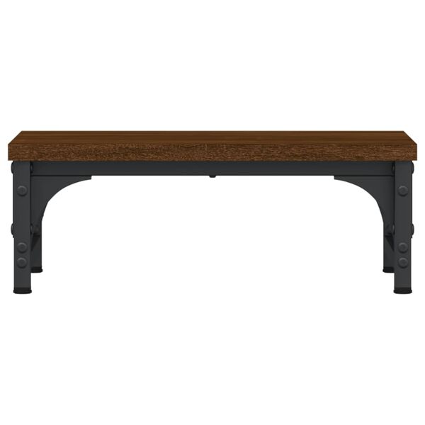 vidaXL Βάση Οθόνης Καφέ Δρυς 37 x 23 x 14 εκ. από Επεξεργασμένο Ξύλο