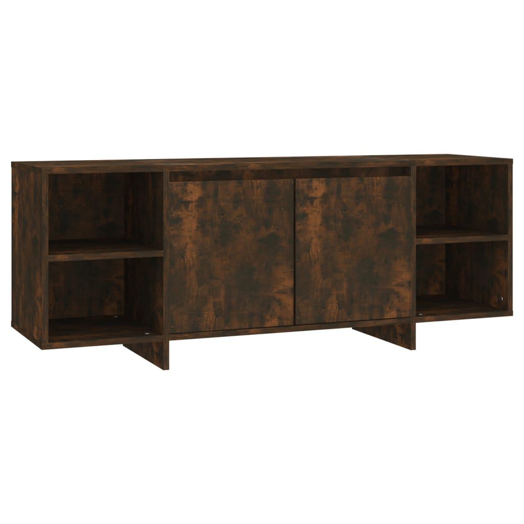 vidaXL Έπιπλο Τηλεόρασης Καπνιστή Δρυς 130x35x50 εκ. από Μοριοσανίδα