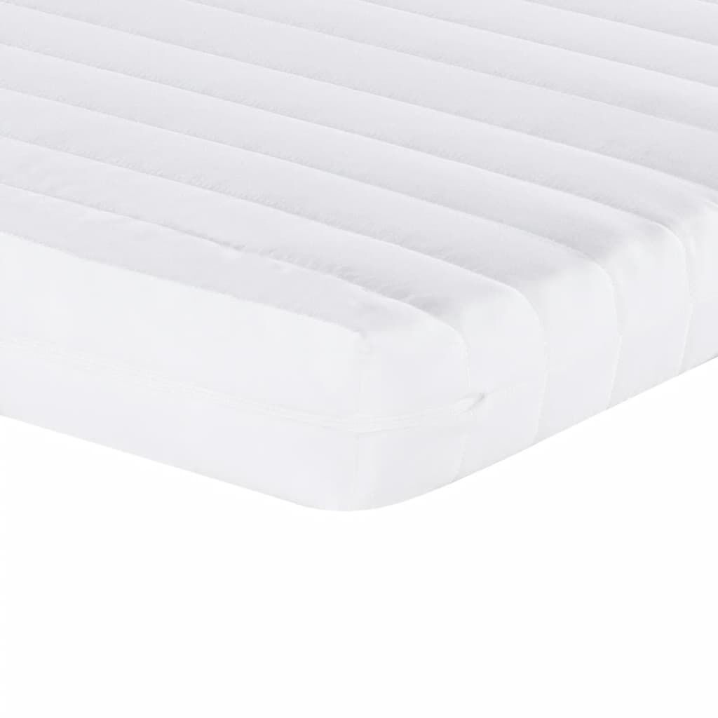 vidaXL Καναπές Κρεβάτι Συρόμενος Σκούρο γκρι 90x190 εκ Ύφασμα Στρώματα