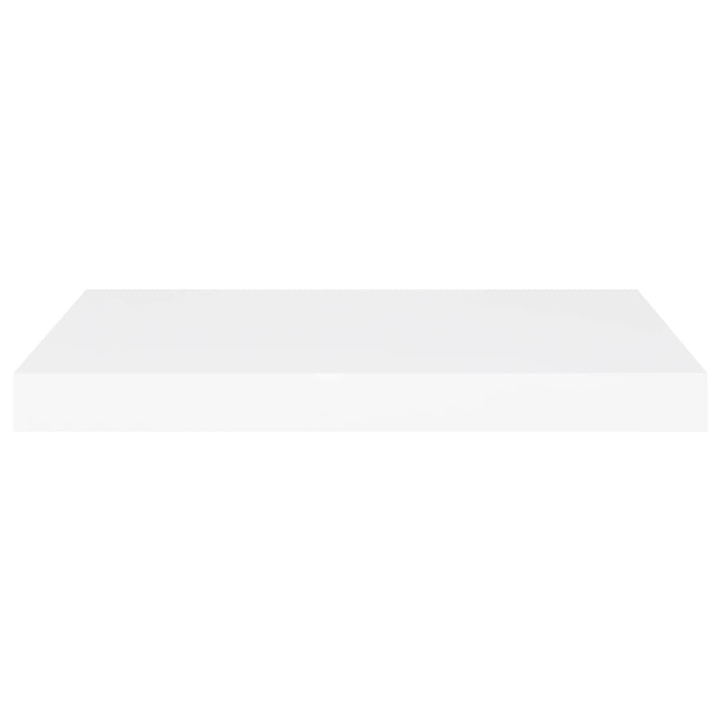 vidaXL Ράφια Τοίχου 2 τεμ. Άσπρα 60 x 23,5 x 3,8 εκ. MDF