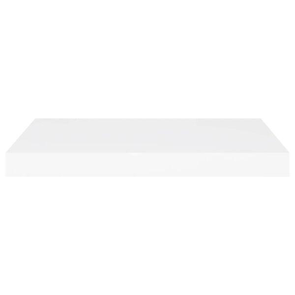 vidaXL Ράφια Τοίχου 2 τεμ. Άσπρα 60 x 23,5 x 3,8 εκ. MDF
