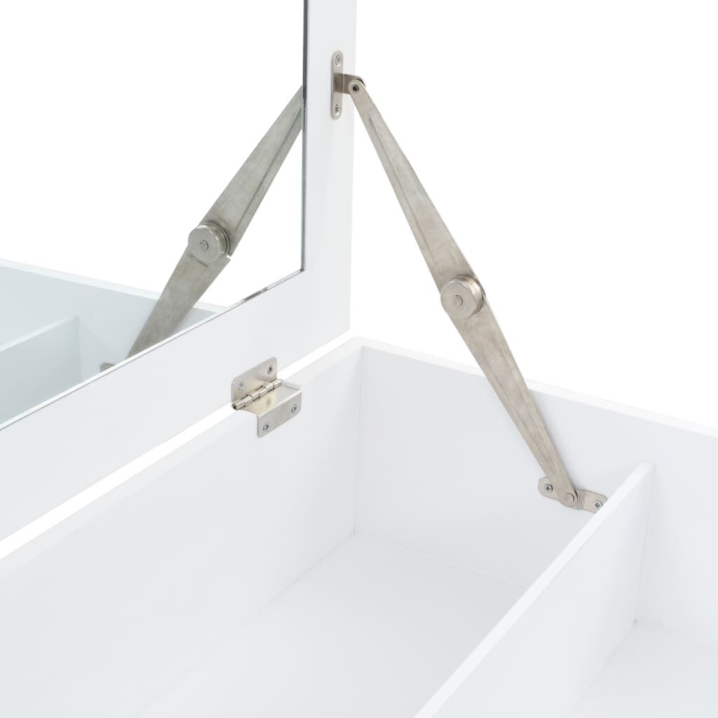 vidaXL Μπουντουάρ με Καθρέφτη 60 x 40 x 75 εκ. από MDF