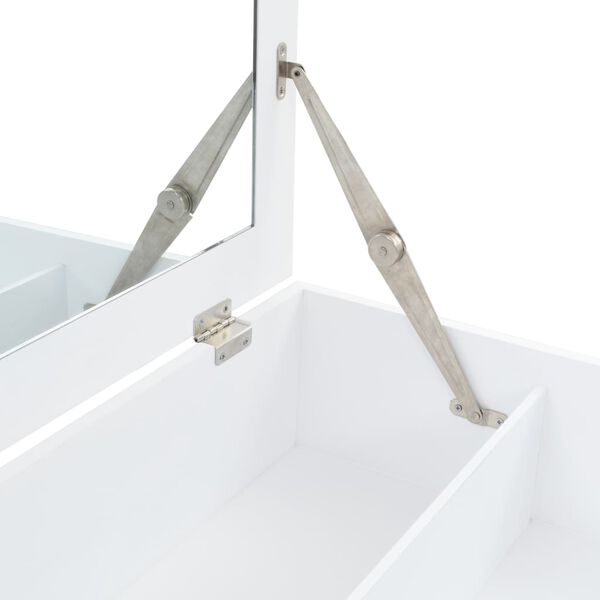 vidaXL Μπουντουάρ με Καθρέφτη 60 x 40 x 75 εκ. από MDF