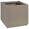 vidaXL Γλάστρα Κήπου Γκρι 36 x 36 x 35 εκ. Πολυπροπυλένιο