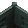 vidaXL Ζαρντινιέρα Υπερυψωμένη Πράσινη 100x43x35 εκ. Πολυπροπυλένιο