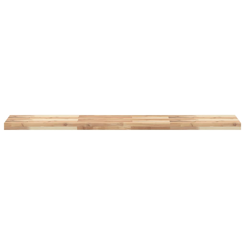 vidaXL Ράφια Κρεμαστά 2 Τεμ. 160x30x4εκ Ακατέργαστο Μασίφ Ξύλο Ακακίας